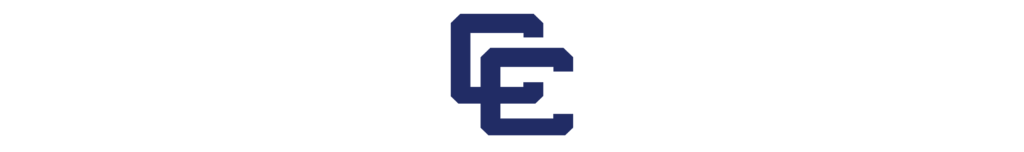 Interlocking CC logo for Catholic Central fundraising