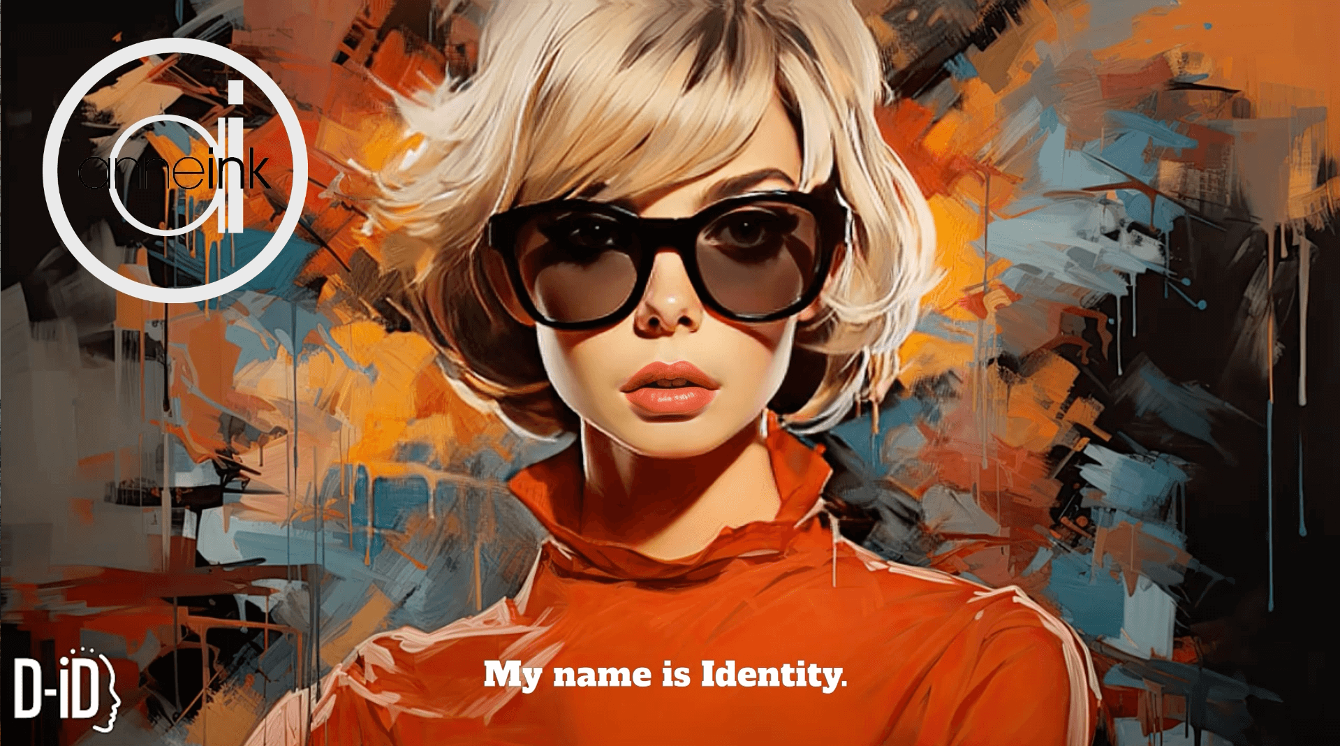 Brand identity creative design Anne Ink video cover image