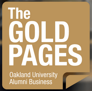 Oakland University Alumni Gold Pages logo
